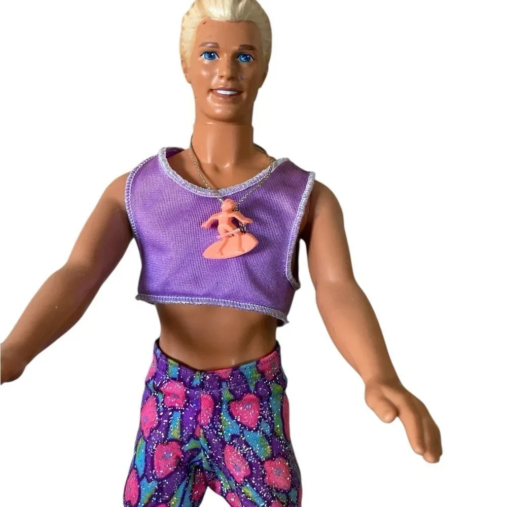Vintage Ken Dolls with Colorful Outfits